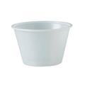 Solo 4 oz Translucent Soufflé Portion Cup, PK2500 P400